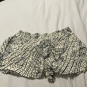 out from under flowy shorts